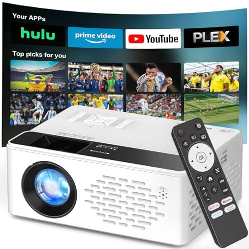 Proyector Inteligente TMY 1080P: ¡Netflix y YouTube al Instante!