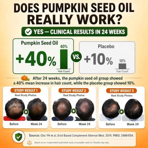 Vorelivital Pumpkin Seed Oil for Hair Growth 60Ct Gummies with Saw Palmetto