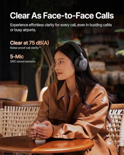 Baseus Inspire XH1 Auriculares ANC Adaptativo, Sonido Bose, Dolby, Hi-Res, 100H Batería