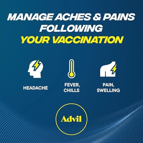 Advil Tablets, Ibuprofen 200mg, Pain Relief, 24 Count