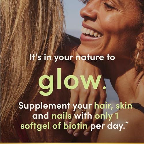 Nature's Bounty Biotin Cabello, Piel y Uñas, 10,000 mcg (Doble Paquete)
