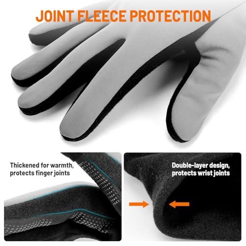 Guantes de Invierno GXCROR Térmicos 3M: Táctiles y Antideslizantes para Exteriores