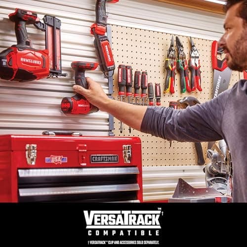CRAFTSMAN V20 MAX Cordless Drill and Impact Driver, 2 Batteries, Charger
