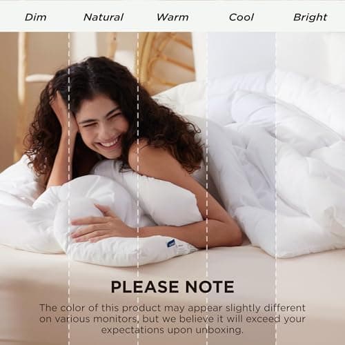 Edredón/Relleno de Duvet Bedsure Certificado Oeko-TEX