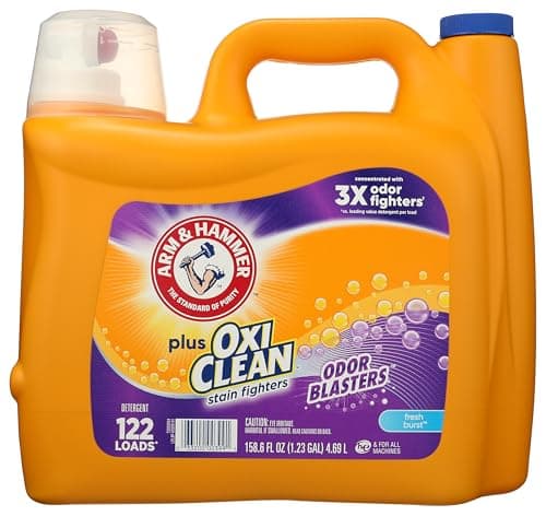 ARM & HAMMER Plus OxiClean with Odor Blasters Liquid Laundry Detergent