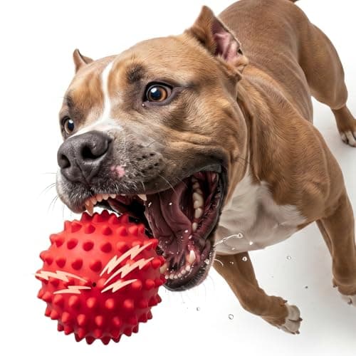 Pelota Chirriante Duradera Apasiri 3.5'' para Perros Mordedores Agresivos