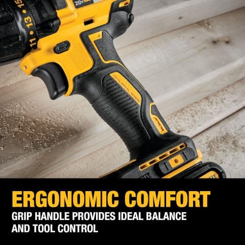 DEWALT 20V MAX Cordless Drill Driver Set with Battery, Charger (DCD777D1)