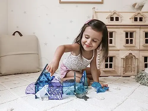 MAGNA-TILES: Set Magnético de Construcción Animales Árticos (25 Piezas)
