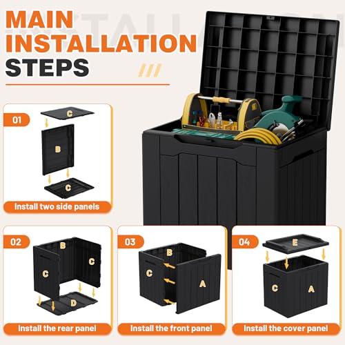 Baúl de Almacenamiento Acurax 32 Galones Impermeable