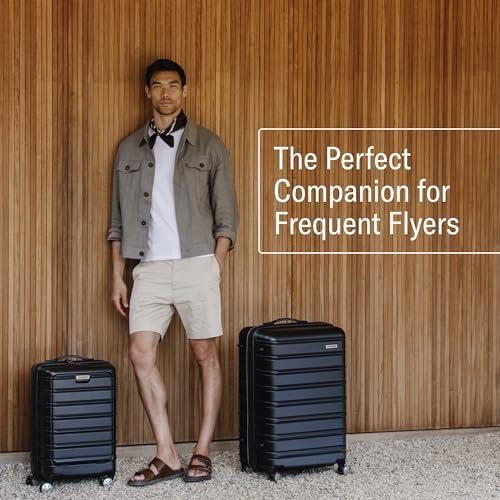 Set de 3 Maletas Rígidas Samsonite Omni 2 Expandibles con Spinner (19/24/28), Plata Ártico