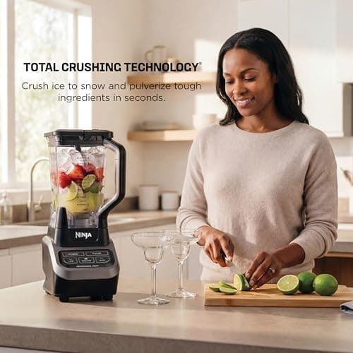 Licuadora Profesional Ninja BL610, 1000W, Tecnología Total Crushing, Vaso 72oz