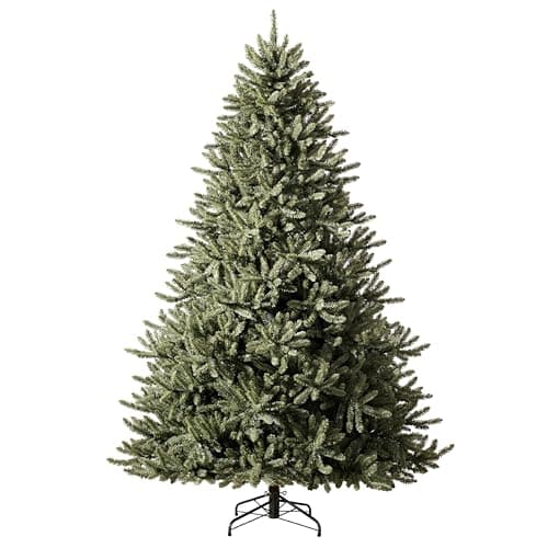 Árbol de Navidad Artificial Balsam Hill Abeto Azul Clásico 7.5 pies sin Luces, con +2,960 Puntas, Base Premium y Armado Fácil