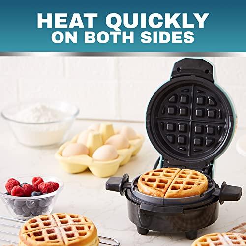 Waflera Antiadherente Elite Gourmet EWM380M para Waffles Rellenos y Gruesos - ¡Fácil de Limpiar!