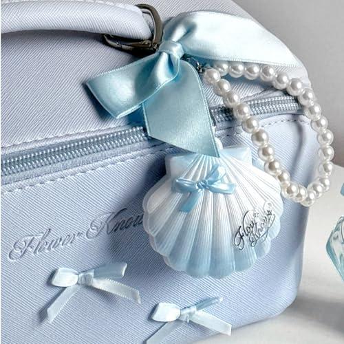 Flower Knows Shell’s Jewel 13-Piece Makeup Gift Box Set,Lip Gloss×2+Blush×1+ Eyeshadow Palette×1+Highlighter×3+Hand Mirror×1+Hair Clip×1+Mini Powder Puff×1+Blush Brush×1+Eyeshadow