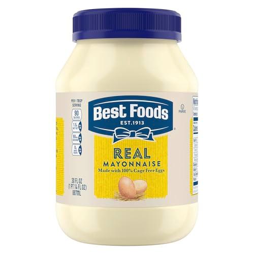 Mayonesa Best Foods Real 30 oz: Cremosa, Sin Gluten y Huevos de Gallinas Libres