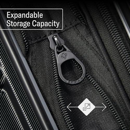 Set de 3 Maletas Rígidas Samsonite Omni 2 Expandibles con Spinner (19/24/28), Plata Ártico