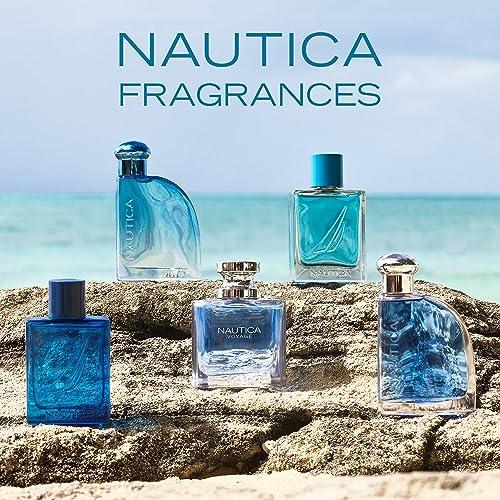Nautica Pure Blue Eau de Toilette 3.3 fl oz para Hombre: Eucalipto, Cuero y Vainilla, Duradera y de Uso Diario