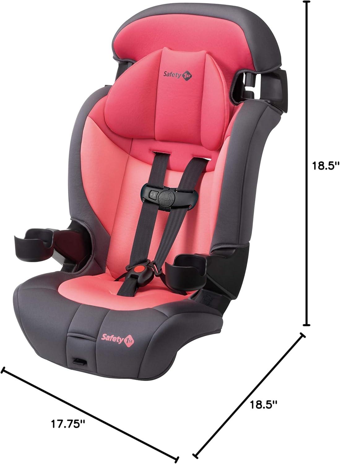 Safety 1st Grand 2-in-1 Booster Car Seat, Forward-Facing with Harness, 30-65 pounds and Belt-Positioning Booster