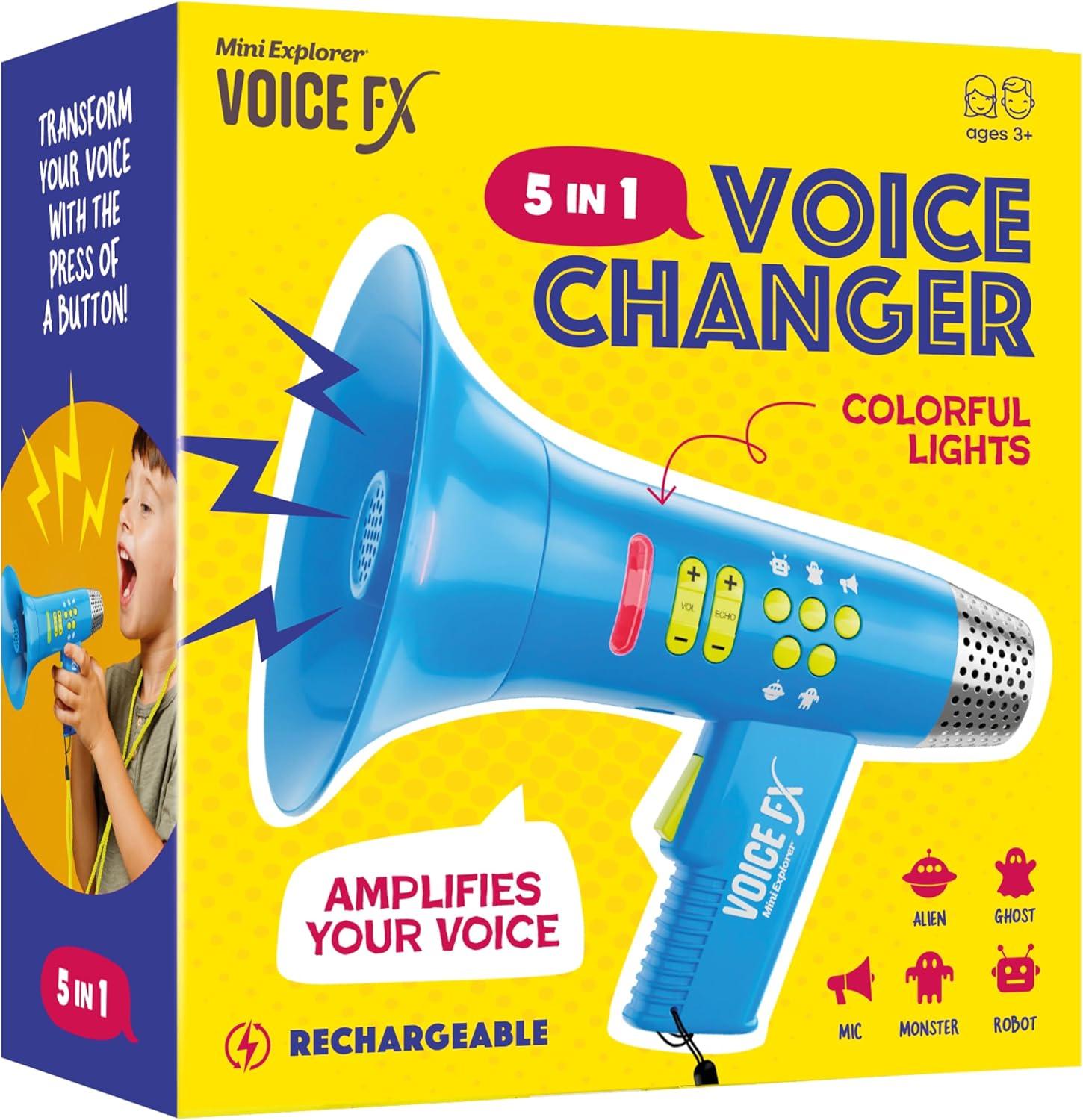 Mini Explorer Voice Changer for Kids for Kids - Voice Changing Device