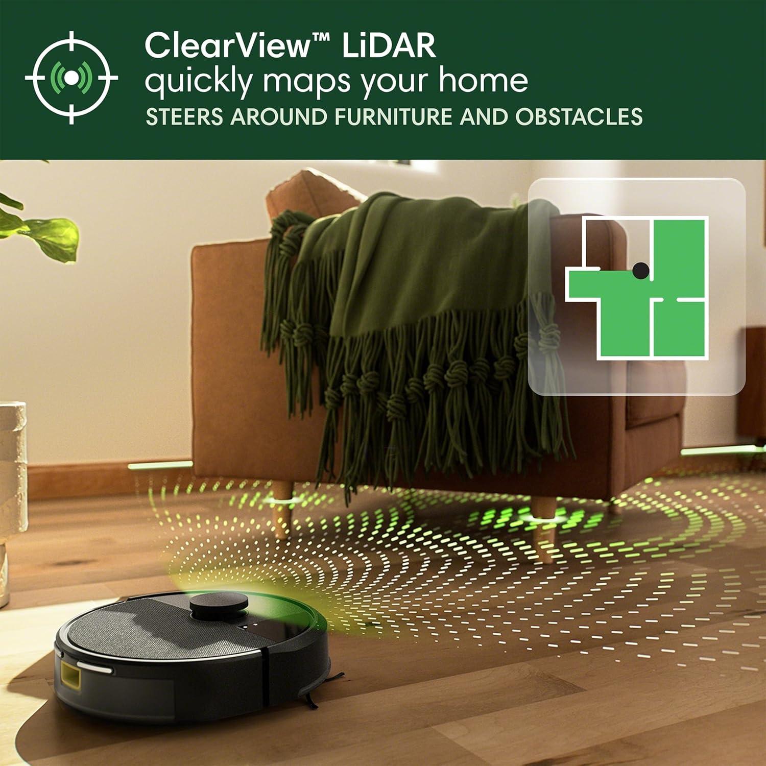iRobot Roomba 104 Vac Robot Vacuum - Intense Power-Lifting Suction
