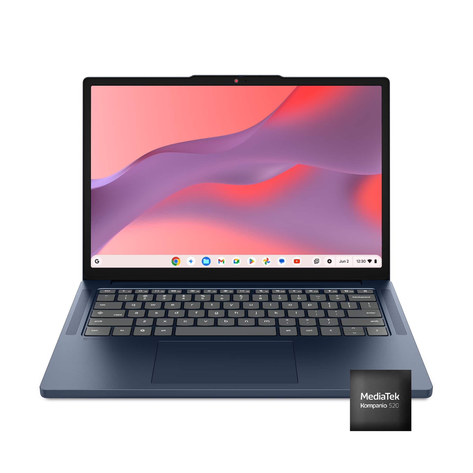 Lenovo IdeaPad Slim 3 14" 2K Touchscreen Chromebook (MediaTek Kompanio 540, 4GB RAM, 64GB eMMC)