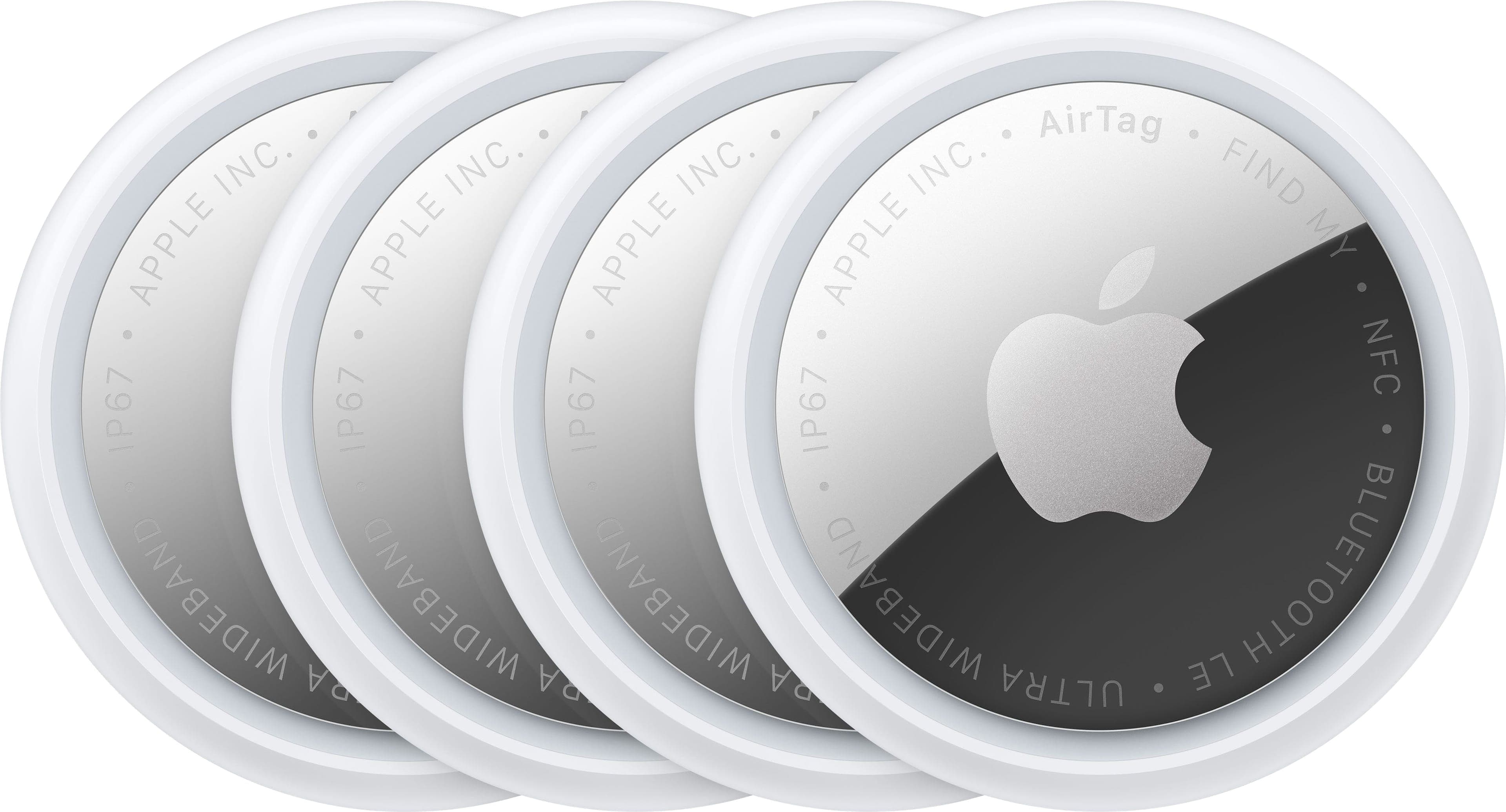 Apple AirTag (2nd Generation) 4-Pack (2026, White)
